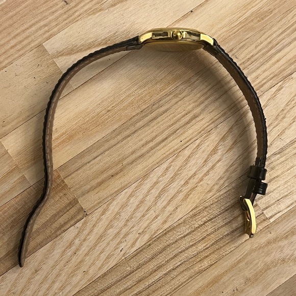 Raymond Weil Geneve Ladies Watch Ultra Rare 18K Gold Plated Case White Dial - Picture 9 of 17